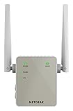 NETGEAR EX6120 Ripetitore WiFi AC1200 Mbps, 1 Porta Gigabit Ethernet, WiFi Potente per Casa, Amplificatore WiFi Extender, WiFi Booster, Compatibile con Tutti i Box Internet