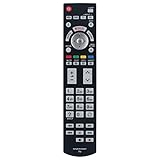 VINABTY N2QAYA000097 Telecomando sostituito per Panasonic TV TX-55CXX759 TX-58DX800E TX-58DXC904 TX-58DXN788 TX-58DXT786 TX-58DXW904 TX-65DXC904 TX-65DXW904 TX-49CXT756 TX-50DX800E TX-50DXF787