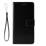 Caso Cover per ASUS Zenfone 5 ZE620KL,Caso magnetico Flip Phone,PU cuoio portafoglio design con slot per carte -Black