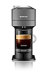 De'Longhi Nespresso Vertuo Next ENV120.GY - Macchina per caffè espresso a capsule, 1500W, grigio/nero