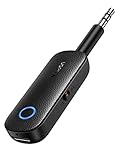 UGREEN Trasmettitore Ricevitore Bluetooth 5.4 Adattatore 2 in 1Audio 3.5mm Aux Jack Microfono Integrato per TV PC Auto