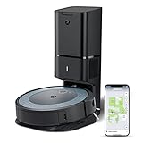 iRobot Roomba I3+552 Robot Aspirapolvere Connesso, Mappatura Intelligente, Due Spazzole In Gomma Multisuperficie, Wi-fi, Compatibile Con Assistente Vocale, Tecnologia Imprint, 0.4 L, Grigio/Blu