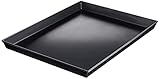 Ballarini Professionale 3044.40 Teglia Rettangolare con Angoli Svasati, Ferro Blu, Nero, 40 x 30 x 3 cm
