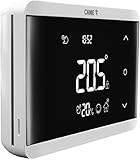 CAME TH/650, Cronotermostato Digitale da Parete con Tasti Soft-Touch, Programmazione Settimanale, Funzione Apprendimento Abitudini, Sensore Umidità, Display Retroilluminato, Bianco