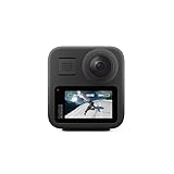 GoPro MAX - Action camera tradizionale impermeabile 360° con touch screen Video HD sferico 5.6K30 Foto 360° da 16.6MP Stabilizzazione streaming live 1080p, Nuovo