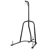 VEVOR Supporto per Sacco da Boxe, Attrezzatura per Allenamento in Acciaio Resistente, Supporta 65 kg, Supporto Indipendente con Base Appesantita, Sacco per Allenamento Palestra Casa