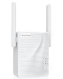 BrosTrend Ripetitore WiFi Potente AC1200 Dual Band, Amplificatore Segnale Wi-Fi e Access Point, 1 Porta LAN, Potenziatore Segnale WiFi, Compatibile con Tutti i Modem Router Inclusi Fibra e ADSL ecc
