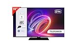 TELEFUNKEN 2025 Smart TV 55' Ultra HD TE55750B46I2PZ, TiVo TV LED 55 Pollici, Compatibile con Alexa e Google Assistant, DVB-I, Digitale DVB-T2, Dolby Vision, HDR10