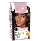 L'Oréal Paris Colorazione Semipermanente Casting Natural Gloss, Colore Trattamento Ultra Glossy, Senza Ammoniaca, Colore: Bruno Espresso Intenso 223