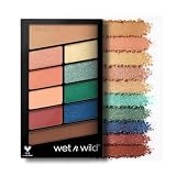 Wet n Wild - Color Icon 10 Pan Palette - Palette Ombretti Occhi Makeup - 10 Colori, Mix di Finish Shimmer e Matte per Look Giorno e Sera - Tenuta Estrema, Facile da Sfumare - Vegan - Stop Playing Safe