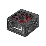 Mars Gaming MPIII650, Alimentatore PC ATX 650W, 5 Anni di Garanzia, 85% Efficienza, Sistema Digitale APFC, Ventola FDB 120mm AI-RPM, Tecnologie DC-DC e SMD, Cavi Piatti Extra Lunghi, Nero