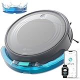 Lefant M310 Ultra Robot Aspirapolvere Lavapavimenti con Mappatura, 6000Pa, Navigazione ToF PSD 190°, 170 Min, Controllo APP/WiFi, 3-in-1, Ideale per Peli Animali e Pavimenti Duri, Grigio