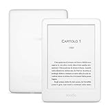 Kindle, ora con luce frontale integrata - Con pubblicità - Bianco (generazione precedente - 10ª)