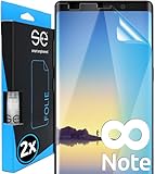 smart engineered 3D Pellicola protettiva per schermo per Samsung Galaxy Note 8 [2 pezzi Transparente, Case-friendly, Non Vetro Temperato ma Pellicola Protettiva TPU