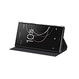 Sony SCSG50 - Custodia a libro con funzione supporto per Sony Xperia XZ1, Nero