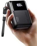 INIU Laptop Power Bank, Piccolo 100W PD3.0 25000mAh Alta Capacità Powerbank, USB-C Ricarica Rapida Caricatore Portatile per MacBook Pro, Steam Deck, iPhone 17 16 15 Pro, Samsung S22, iPad Pro ecc.