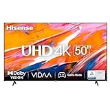 Hisense 50' UHD 4K 50A6K, Smart TV VIDAA U6, Dolby Vision, HDR 10+, Alexa, Tuner DVB-T2/S2 HEVC 10, Nero