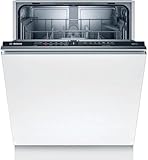 Bosch SMV2ITX16E Serie 2, Lavastoviglie da incasso a scomparsa totale, Home Connect, Diagnostica da remoto, Assistente al lavaggio, Programma Preferito, InfoLight, 50db, 60 cm