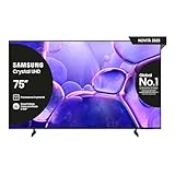 Samsung Crystal UHD 4K Smart TV 75'' UE75U8090FUXZT, Crystal 4K Processor, HDR, Smart Experience, OTS Lite & Adaptive Sound, Metal Stream Design, 2025
