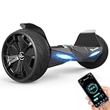 EVERCROSS 8,5' Hoverboards fuoristrada, Tutti i Terreni Hover Board abilitati per App con Bluetooth, Batteria rinforzata da 4 Ah, Hover Boards per Bambini, Adolescenti, Adulti