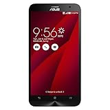 Asus ZenFone 2 Smartphone, Schermo da 5.5' Full HD, Processore Quad Core 2,3 GHz, RAM 4 GB, 32 GB, 4G/LTE, Rosso
