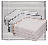 Betz Set di 12 fazzoletti da uomo Leo 2 Dessin 10 misura 40x40 cm 100% cotone in diversi motivi