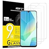 NEW'C 3 Pezzi, Vetro Temperato per Samsung Galaxy A17 2025, Galaxy A16 5G, Galaxy A26 5G, Pellicola Prottetiva Anti Graffio, Anti-Impronte, Senza Bolle, Durezza 9H, Ultra Trasparente, Ultra Resistente
