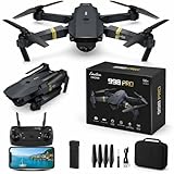 Mini Drone con Doppia Telecamera 4K PROFESSIONALE - Con Telecomando e Controllo WiFi da Smartphone - Design Compatto e Tascabile - Flip 3D - Batteria Ricaricabile - Drone 998 PRO per Bambini e Adulti
