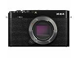 FUJIFILM X-E4, fotocamera digitale mirrorless, solo corpo, colore: Nero