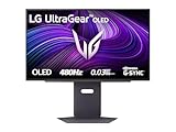 LG UltraGear OLED 27GX790A Monitor Gaming 27', QHD (2560x1440), OLED, 480Hz, 0,03ms (GtG), G-Sync, FreeSync Premium Pro, HDR True Black 400, HDMI 2.1, DisplayPort 2.1, Nero