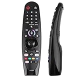 Telecomando per LG Smart TV Universale, Magic Remote con Funzione Vocale e Puntatore AN-MR20GA /19BA/18BA/650A/AKB75855501, Telecomando Compatibile con LG HD LCD LED HDTV UHD OLED 4K