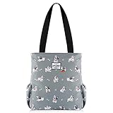 HAWEE Donna Borsa della Spesa Tote con Zip Leggera a Tracolla Casual a Mano Moda Grande Impermeabile Borsetta per Viaggio Scuola Lavoro Quotidiano Vita Yoga Spiaggia