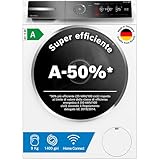 Bosch WGB24402IT Serie 8 Lavatrice smart a carica frontale, 9 kg, 1400 giri, Efficienza energetica A -50%, motore inverter con 10 anni di garanzia, riduce le pieghe, Bianco, 60 Cm
