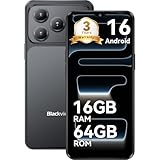 Blackview WAVE 7C Smartphone Offerta Android 16, 32MP+13MP 6.56', 16GB+64GB/2TB TF Cellulari, Telefono Cellulare Offerta 5000mAh/3.5mm/IP54/WiFi 5G/Face ID/3 Slot Per Carte,3 Anni Garanzia