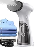 Blesgam Ferro da Stiro Verticale 1600W, 25g/min Vapore Portatile 3 in 1 Stiratore Verticale/Orizzontale/Secco con 150ml Caldaia Rimovibile, 30s Riscaldamento Rapido per i Viaggi, per Casa e Uffici