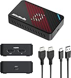 AVerMedia 4K HDMI Capture Card per Streaming, PS5, Xbox, Nintendo Switch, PC, USB 3.2 Game Capture Dispositivo per Twitch, OBS, YouTube, Discord, Registrazioni a bassa latenza, GC553Pro Live Gamer
