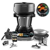 Cecotec Robot da Cucina Multifunzione con Dispensatore di Alimenti Mambo CooKing Victory. 1700 W, 45 Funzioni, Migliaia di Ricette Guidate, Brocca Victory da 5L, Acc: Vaporiera o Cestello per Bollire