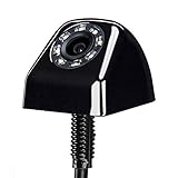 CICMOD HD Retrocamera Impermeabile Telecamera Posteriore Auto Visione Notturna con 8 Luci LED