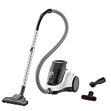 Electrolux EASE C4, EC41-2SW, Aspirapolvere Senza Sacco, Regolazione Potenza, Contenitore 1,8 L, Filtro Lavabile Hygiene 12, Bocchetta per Fessure e Tappezzeria, 700 W, Bianco