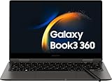 Samsung Galaxy Book3 360 Laptop, 13.3' Super AMOLED, S Pen, Intel EVO, Intel Core i7-1340P 13th gen, 16GB RAM, 512GB SSD, Windows 11 Home, Graphite [Versione italiana]