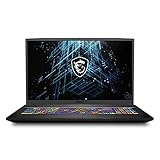 MSI GF75 Thin 10UEK-029 17.3' Gaming Laptop, Intel Core i7-10750H RTX3060 16GB RAM, 512GB NVMe SSD, 144Hz 3ms IPS, American English Backlit Keyboard