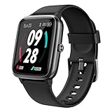 Holabuy Smartwatch, Orologio Fitness Uomo Donna con GPS Integrato, Cardiofrequenzimetro da Polso Impermeabile IP68 con previsioni del Tempo, Activity Tracker con Contapassi Cronometro per Android iOS