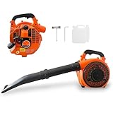 GrecoShop Soffiatore a Scoppio 52CC con Motore 2 Tempi 1500W – Soffiatore da Giardino Potente e Leggero per Foglie, Detriti e Pulizia Cortile – Manutenzione Spazi Esterni, Portatile e Facile da Usare