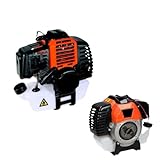 A.M.C. Motore di Ricambio 52 cc per Decespugliatore Rasaerba Tosaerba Potatore e 4 in 1