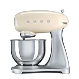 Smeg Impastatrice planetaria, Robot da Cucina SMF01CREU, Crema