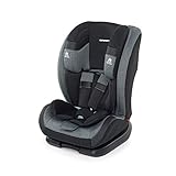 Foppapedretti Seggiolino Auto Re-Klino, Gruppo 1/2/3 (9-36 Kg), per bambini da 9 mesi a 12 anni, conforme ECE R44, Fissaggio a 3 punti, Sistema Protezione Impatto Laterale, Carbon