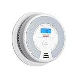 X-Sense Rilevatore di Fumo e Monossido di Carbonio Intelligente, Rilevatore di Combinazione Interconnesso Compatibile con l'App X-Sense Home Security, Base Station SBS50 Necessaria, SC07-MR