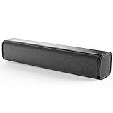 ELECTRIC GIANT Altoparlanti PC, Altoparlanti USB Computer, 6W Soundbar PC Altoparlante USB con Controllo del Volume Basso Profondità per PC Desktop Laptop, Alimentato da USB Allacciare e utilizzare