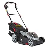 Sprint Rasaerba 440P18V a 2x Batteria 18V (36V) agli Ioni di Litio, Larghezza Taglio 44cm, fino a 640 m2, Incluso 2 Batteria da 5Ah e Doppio Caricabatteria