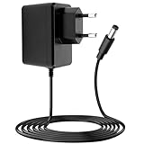 Adattatore Alimentazione 12V 1,5A Universale, Alimentatore AC/DC 100–240V con Presa Jack DC 5,5×2,5 mm, Caricatore per TV Box, Strisce LED, Router, Telecamere, Lampade, Cavo 1.5 m